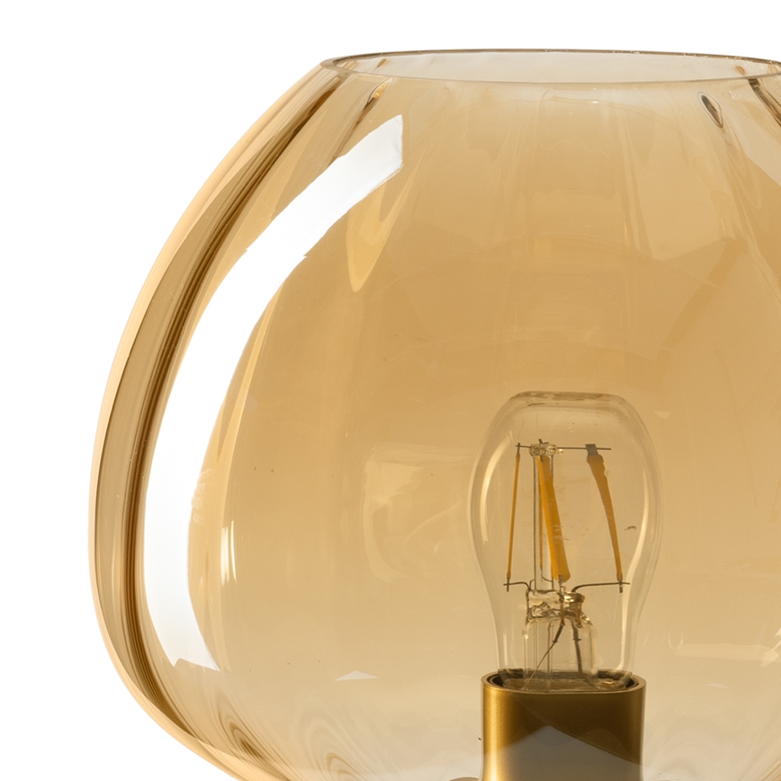 ONLI - Stolna lampa ELIDE 1xE27/15W/230V crna/bakrena