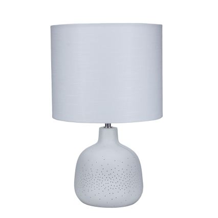 ONLI - Stolna lampa ELUMA 2xE27/15W/230V 48 cm bijela