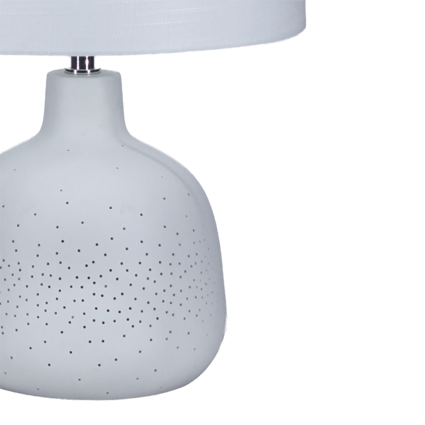 ONLI - Stolna lampa ELUMA 2xE27/15W/230V 48 cm bijela