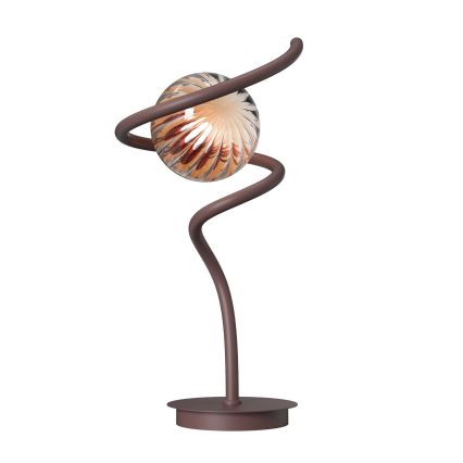 ONLI - Stolna lampa FRIDA 1xG9/10W/230V 42 cm bakrena