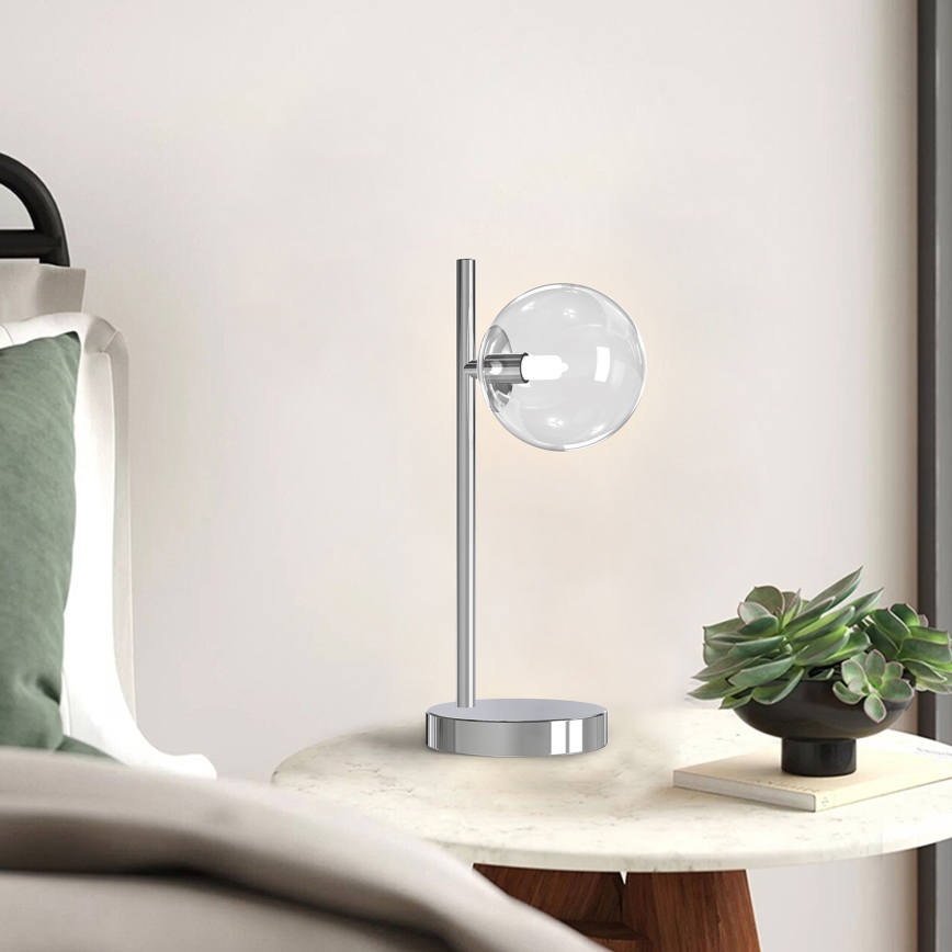 ONLI - Stolna lampa KIMBERLY 1xG9/6W/230V 35 cm sjajni krom