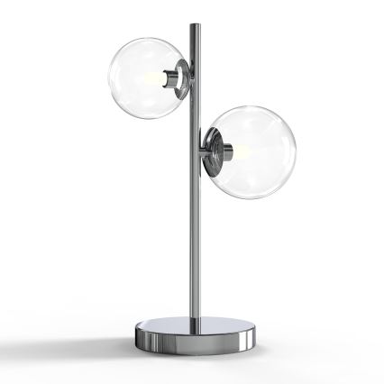 ONLI - Stolna lampa KIMBERLY 2xG9/6W/230V 40 cm sjajni krom