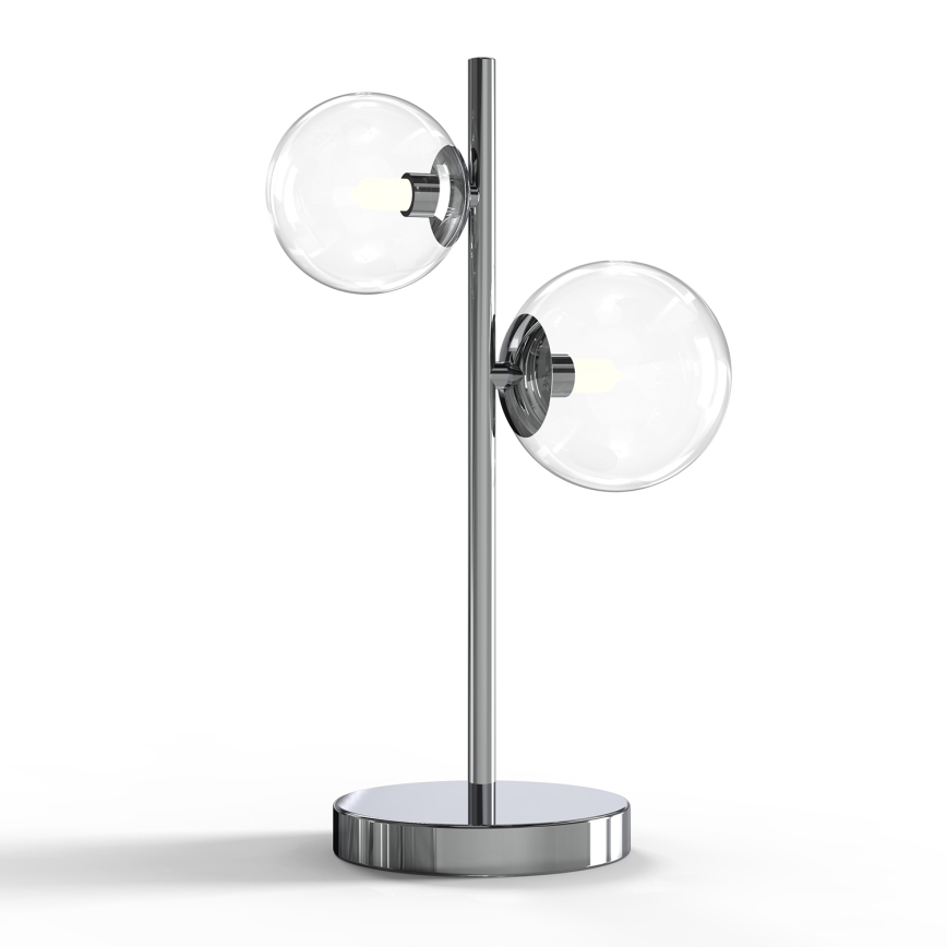 ONLI - Stolna lampa KIMBERLY 2xG9/6W/230V 40 cm sjajni krom