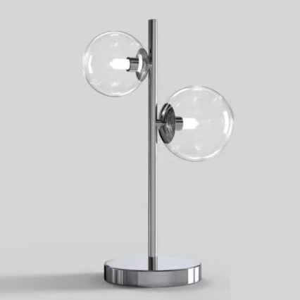 ONLI - Stolna lampa KIMBERLY 2xG9/6W/230V 40 cm sjajni krom