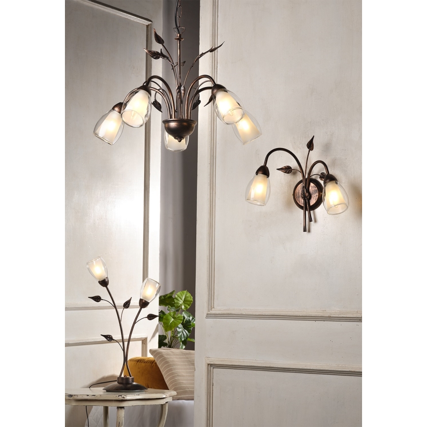 ONLI - Stolna lampa LILIANA 2xE14/6W/230V 60 cm