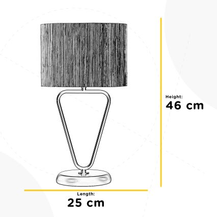 ONLI - Stolna lampa MADU 1xE27/22W/230V 46 cm
