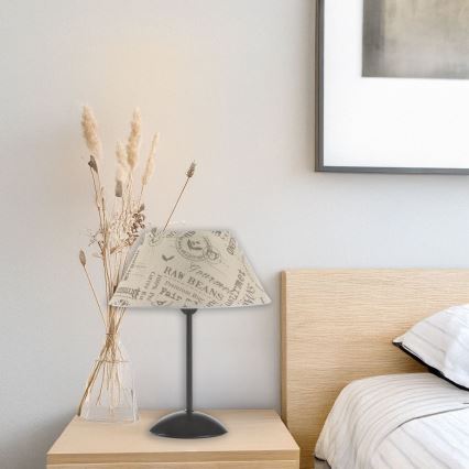 ONLI - Stolna lampa MAIDA 1xE27/15W/230V 38 cm smeđa
