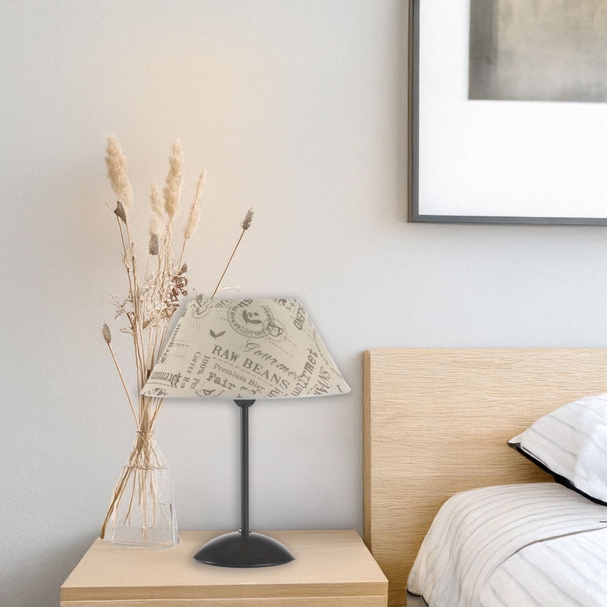 ONLI - Stolna lampa MAIDA 1xE27/15W/230V 38 cm smeđa