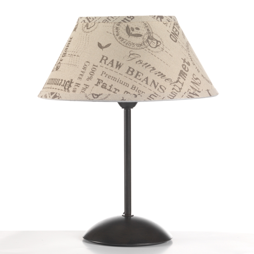 ONLI - Stolna lampa MAIDA 1xE27/15W/230V 38 cm smeđa
