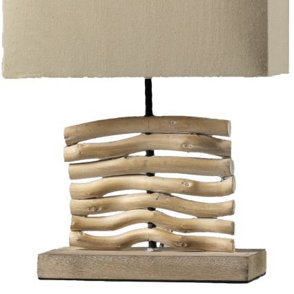 ONLI - Stolna lampa MARICA 1xE27/22W/230V bež 38 cm