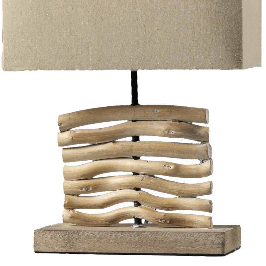 ONLI - Stolna lampa MARICA 1xE27/22W/230V bež 38 cm