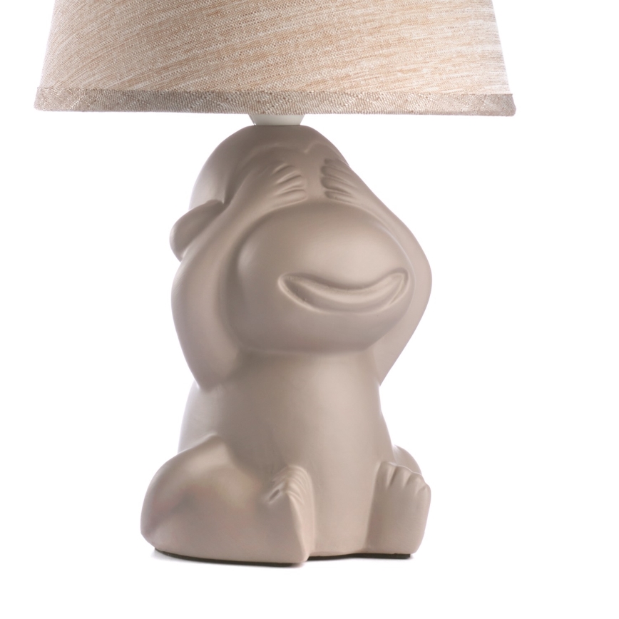 ONLI - Stolna lampa MONKEY 1xE14/6W/230V smeđa