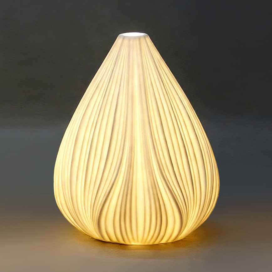 ONLI - Stolna lampa NUVIA 1xE14/6W/230V 25 cm bijela