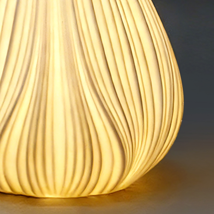 ONLI - Stolna lampa NUVIA 1xE14/6W/230V 25 cm bijela
