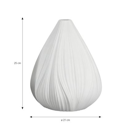 ONLI - Stolna lampa NUVIA 1xE14/6W/230V 25 cm bijela