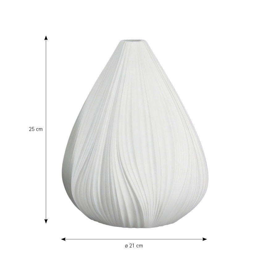ONLI - Stolna lampa NUVIA 1xE14/6W/230V 25 cm bijela