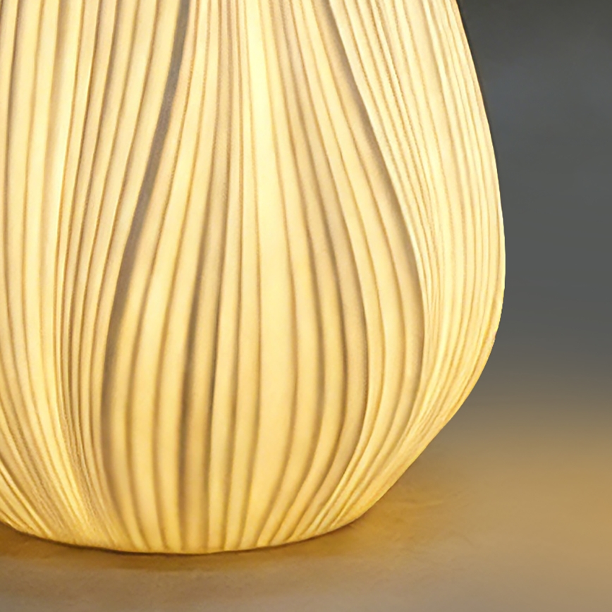 ONLI - Stolna lampa NUVIA 1xE14/6W/230V 32 cm bijela