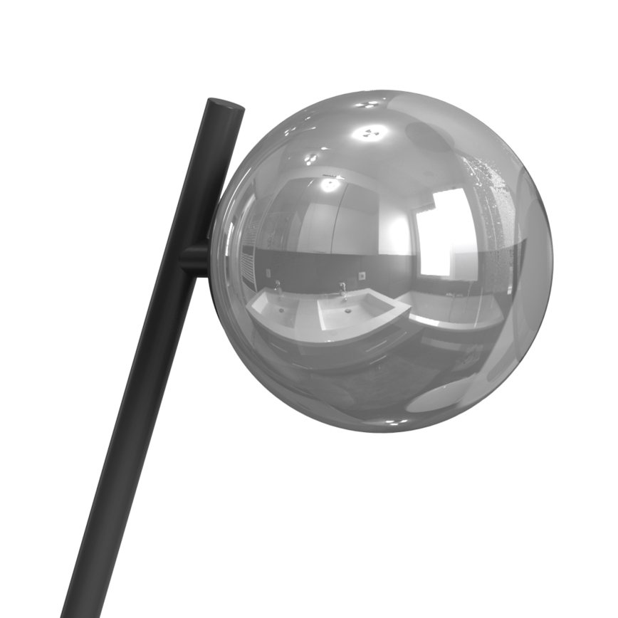 ONLI - Stolna lampa PALOMA 1xG9/10W/230V 38,5 cm crna/dimna