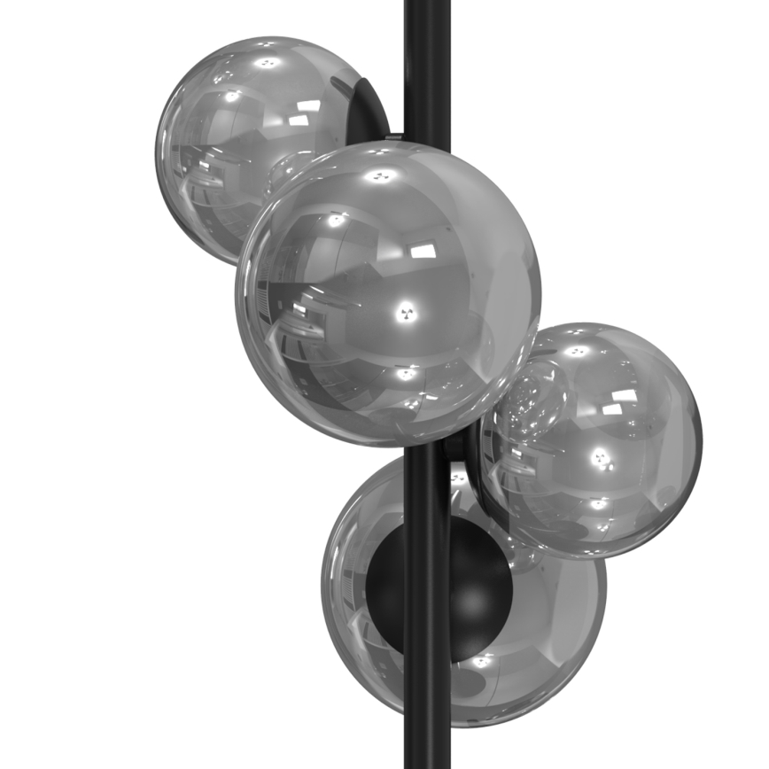 ONLI - Stolna lampa PALOMA 4xG9/10W/230V 48 cm crna/dimna