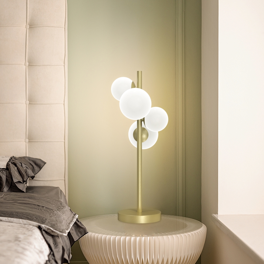 ONLI - Stolna lampa PALOMA 4xG9/10W/230V 48 cm zlatna