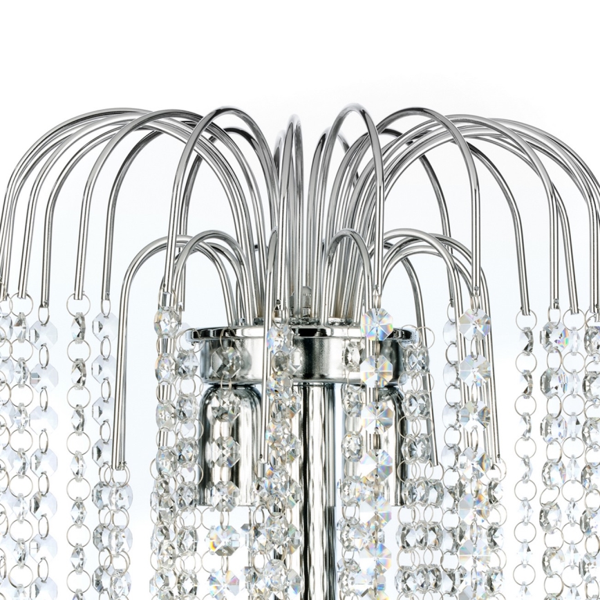 ONLI - Stolna lampa PIOGGIA 2xE14/6W/230V 50 cm sjajni krom