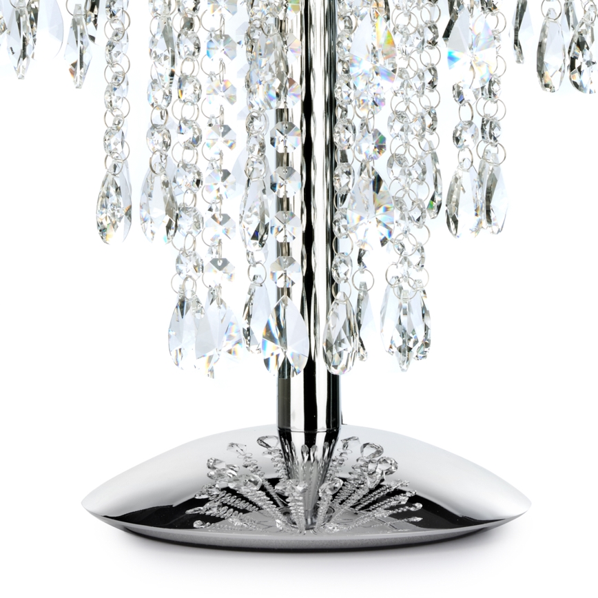 ONLI - Stolna lampa PIOGGIA 2xE14/6W/230V 50 cm sjajni krom