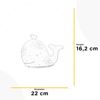 ONLI - Stolna lampa PORCELLANA 1xE14/6W/230V 16,2 cm kit