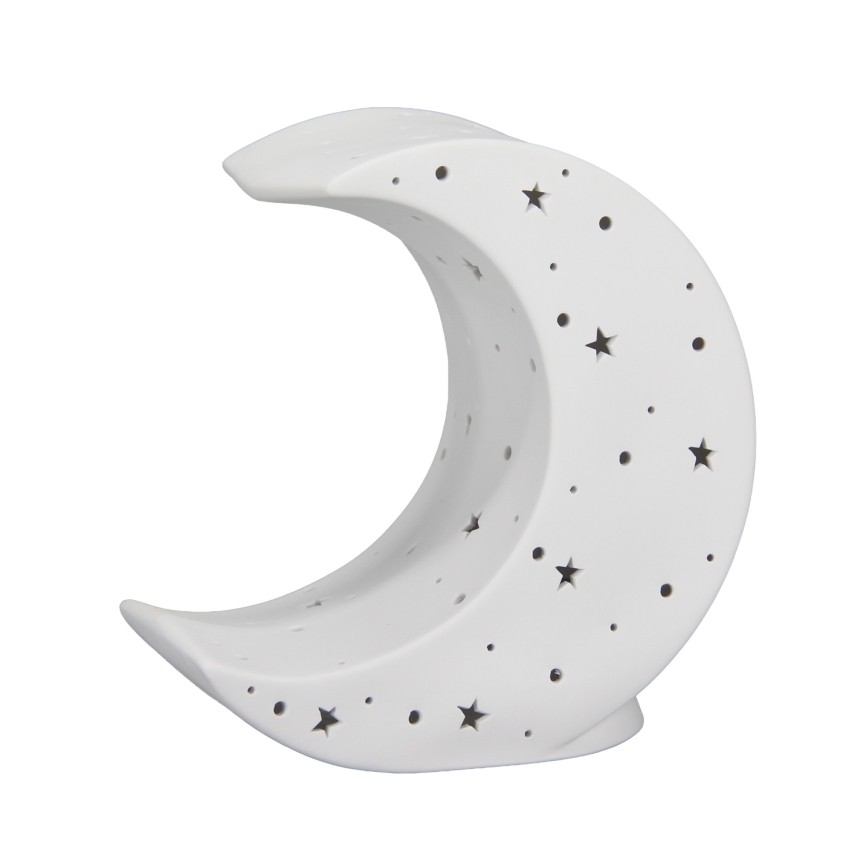 ONLI - Stolna lampa PORCELLANA 1xE14/6W/230V 21 cm mjesec