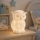 ONLI - Stolna lampa PORCELLANA 1xE14/6W/230V 25 cm sova