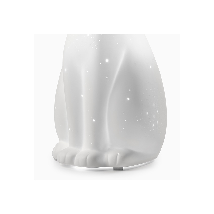 ONLI - Stolna lampa PORCELLANA 1xE14/6W/230V 27,2 cm mačka