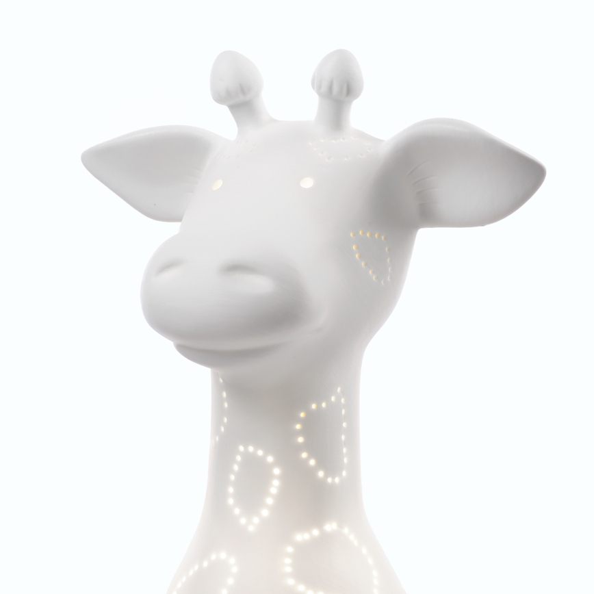 ONLI - Stolna lampa PORCELLANA 1xE14/6W/230V 30 cm žirafa