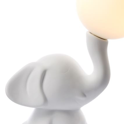 ONLI - Stolna lampa PORCELLANA 1xG9/6W/230V 31 cm slon