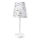 ONLI - Stolna lampa RICKY 1xE14/10W/230V 28 cm bijela