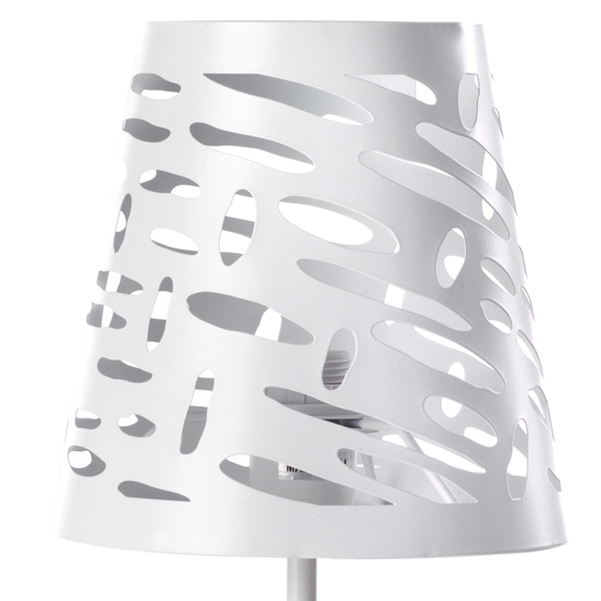 ONLI - Stolna lampa RICKY 1xE14/10W/230V 28 cm bijela