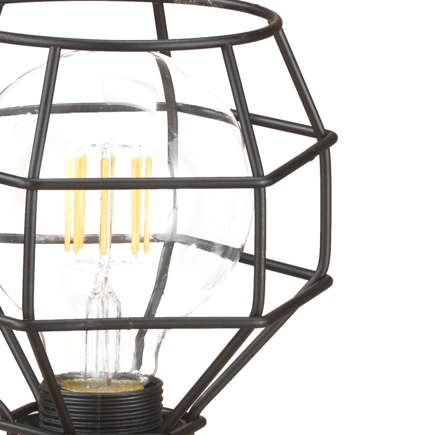 ONLI - Stolna lampa SPIDER 1xE27/15W/230V 23 cm crna/smeđa