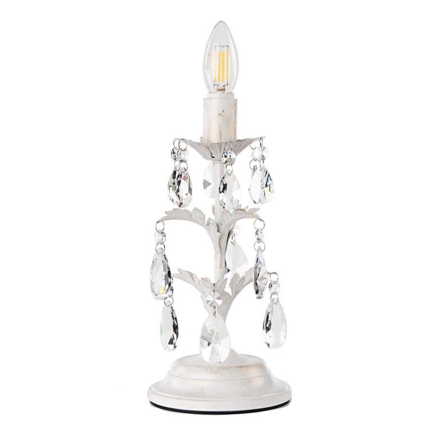 ONLI - Stolna lampa TERESA 1xE14/6W/230V bijela