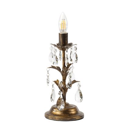 ONLI - Stolna lampa TERESA 1xE14/6W/230V brončana