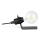 ONLI - Stolna lampa WIRE 1xE27/15W/230V 10 cm crna