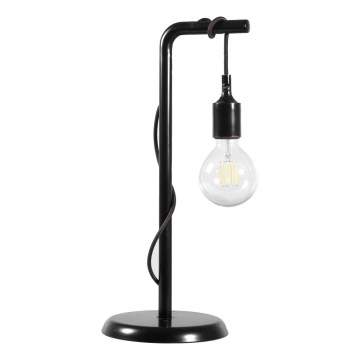 ONLI - Stolna lampa WIRE 1xE27/15W/230V 50 cm crna