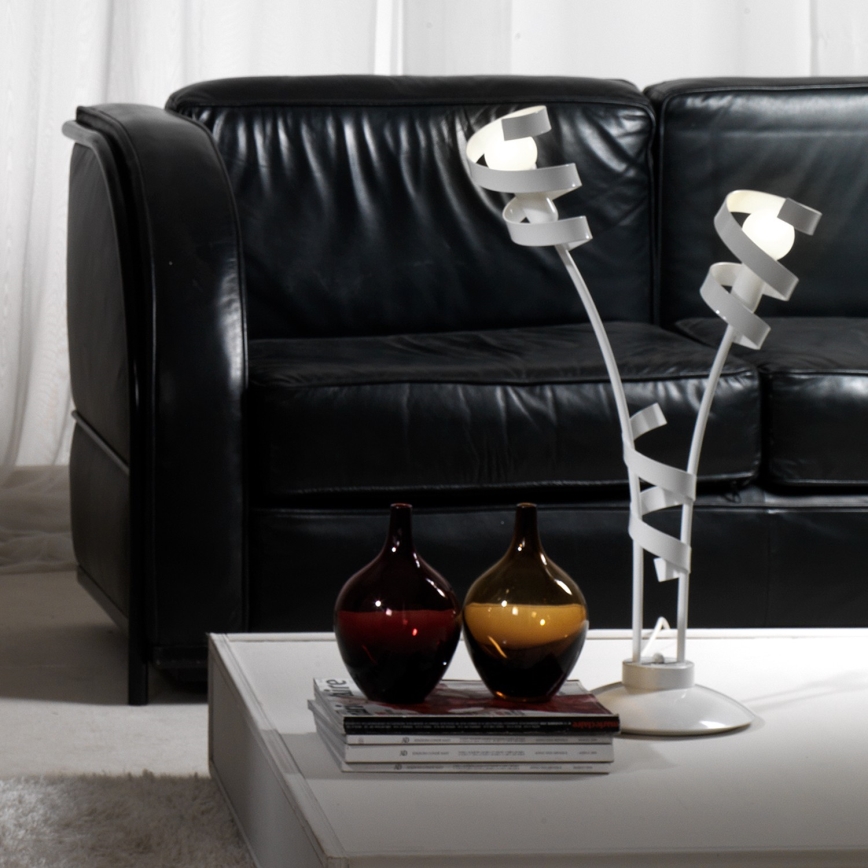 ONLI - Stolna lampa ZOE 2xE14/6W/230V 65 cm bijela