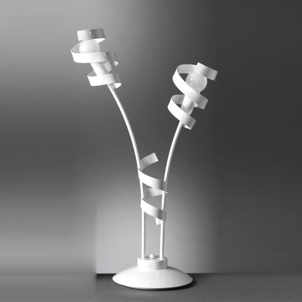 ONLI - Stolna lampa ZOE 2xE14/6W/230V 65 cm bijela