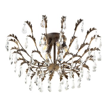 ONLI - Stropna svjetiljka TERESA 5xE14/6W/230V brončana