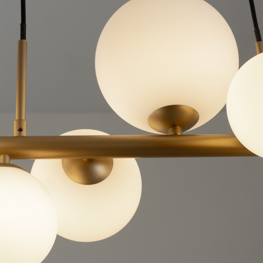 ONLI - Viseći luster PALOMA na sajli 10xG9/3W/230V zlatna