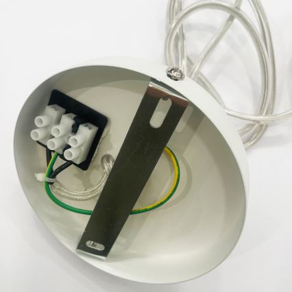 ONLI - Visilica na sajli BOLLICINE 1xE27/15W/230V bijela