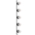 ONLI - Zidna svjetiljka HOLLYWOOD 5xE14/6W/230V krom