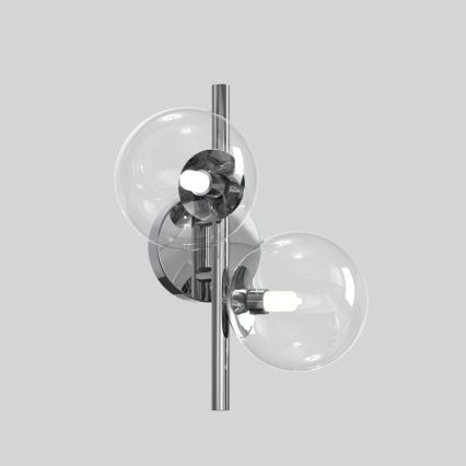 ONLI - Zidna svjetiljka KIMBERLY 2xG9/6W/230V sjajni krom