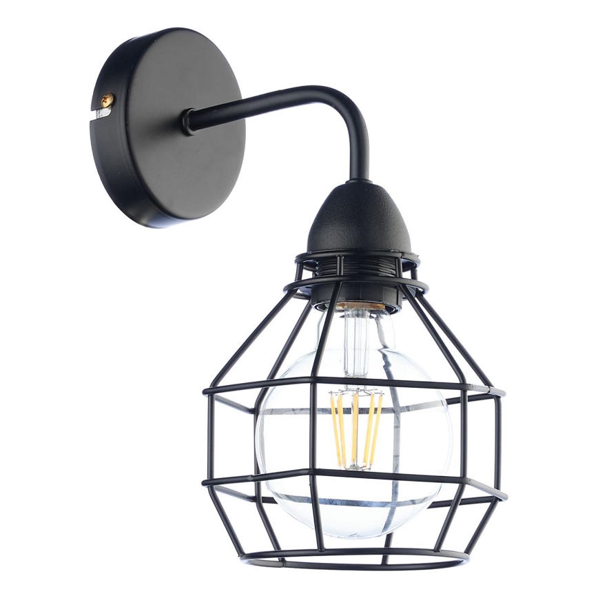 ONLI - Zidna svjetiljka SPIDER 1xE27/15W/230V crna