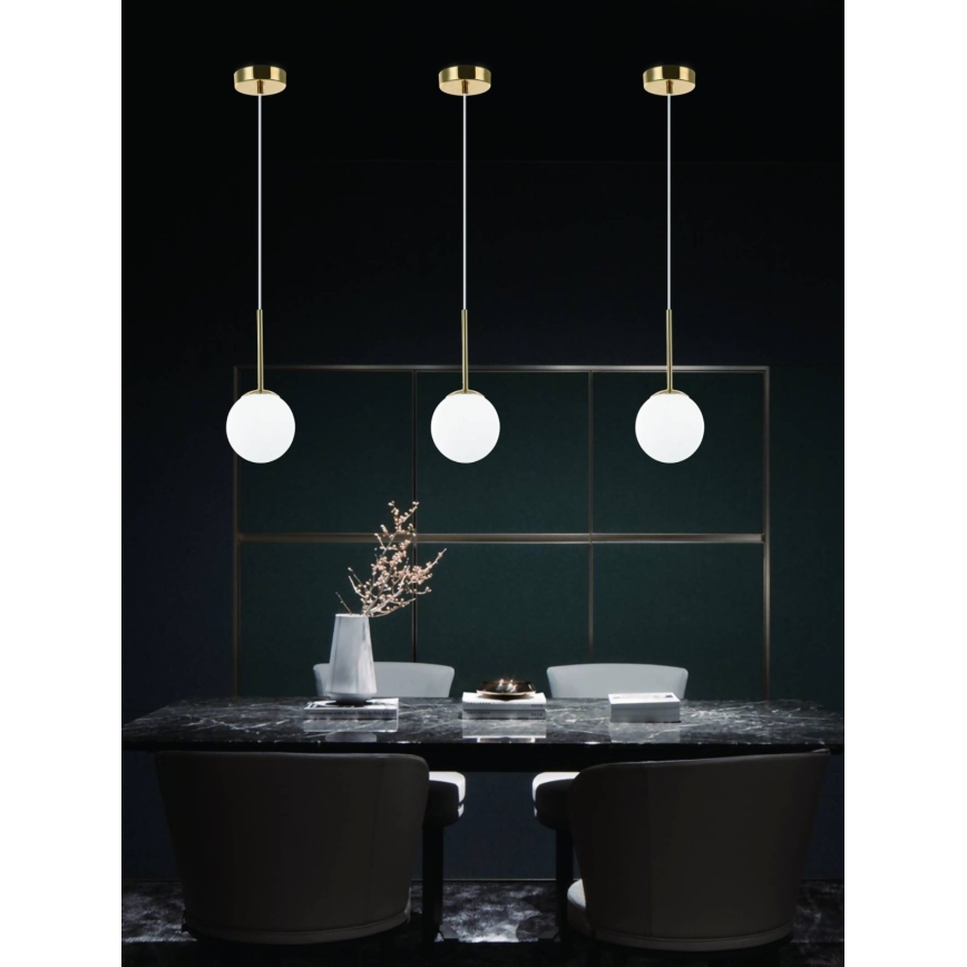 Open Design OR80087 - Kupaonski luster na sajli BAO 1xG9/8W/230V IP44 zlatna