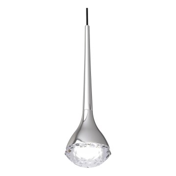 Open Design OR80322 - LED luster na sajli CRIMA LED/7W/230V sjajni krom
