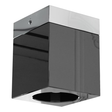 Open Design OR81046 - Reflektor CUBO 1xG9/8W/230V crna/sjajni krom
